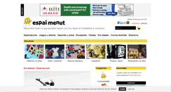 Desktop Screenshot of espaimenut.com